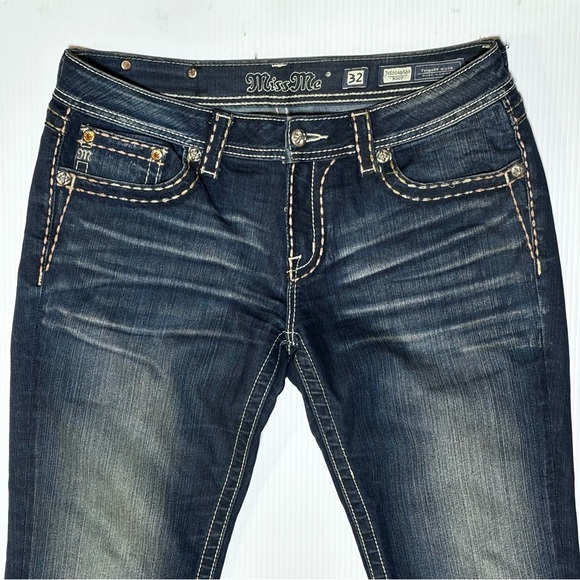 Miss Me Signature Bootcut Flap Pocket Jeans 32 - Picture 4 of 16